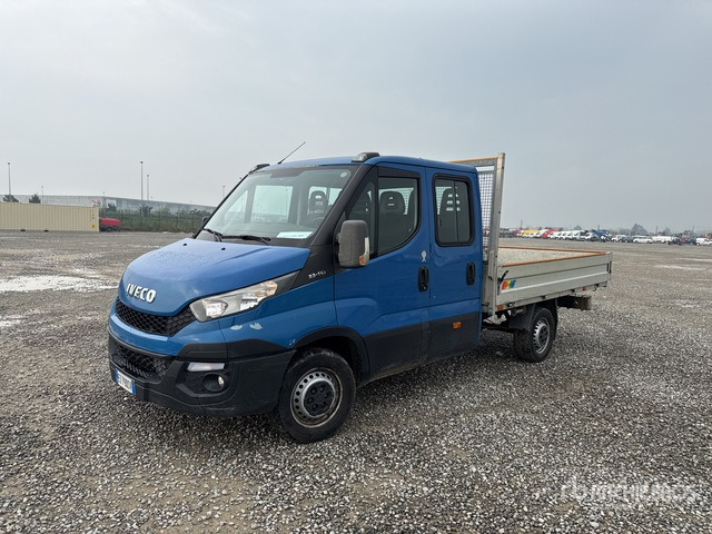 2015 Iveco Daily 33-110 Crew Cab Flatbed Truck - Pritsche LKW: das Bild 1 2015 Iveco Daily 33-110 Crew Cab Flatbed Truck - Pritsche LKW: das Bild 1