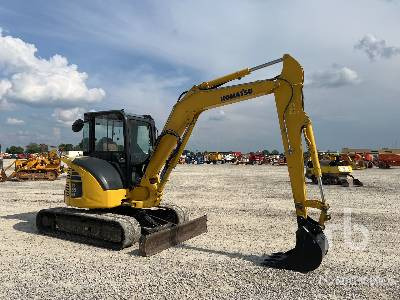 KOMATSU PC55MR-3 - Minibagger: das Bild 4 KOMATSU PC55MR-3 - Minibagger: das Bild 4