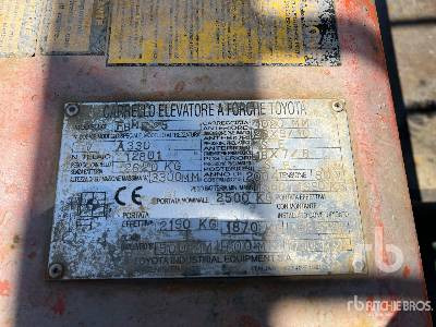 TOYOTA FBME25 2500 kg - Elektrostapler: das Bild 5 TOYOTA FBME25 2500 kg - Elektrostapler: das Bild 5