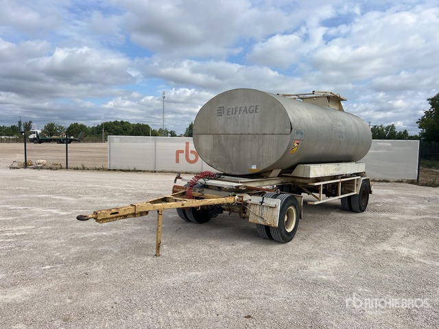 1984 Samro Original T/A 9000 L Remorque Citerne T/A Asphalt Tank Trailer - Schlegelmäher/ Mulcher: das Bild 1 1984 Samro Original T/A 9000 L Remorque Citerne T/A Asphalt Tank Trailer - Schlegelmäher/ Mulcher: das Bild 1