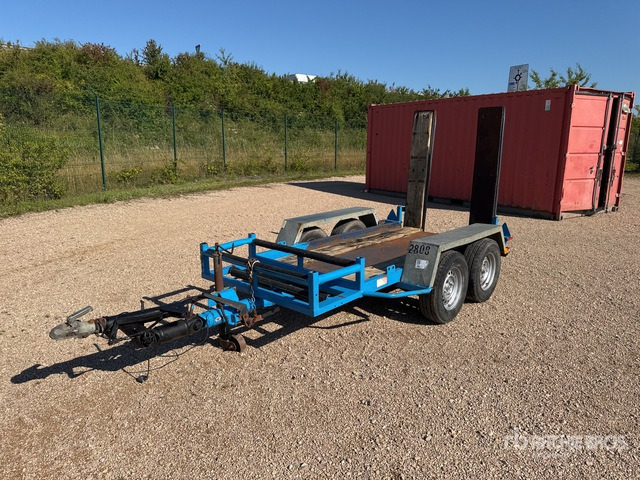 1995 Moiroud TR2000A T/A Remorque 2 Essieux Equipment Trailer - Tieflader Anhänger: das Bild 1 1995 Moiroud TR2000A T/A Remorque 2 Essieux Equipment Trailer - Tieflader Anhänger: das Bild 1