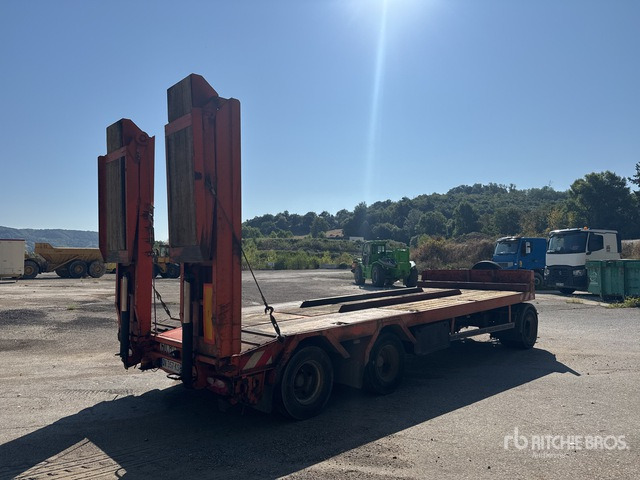 2003 TR AX R243WUL Tri/A Single Drop Remorque Port ... Lowboy Trailer - Autotransporter Anhänger: das Bild 4 2003 TR AX R243WUL Tri/A Single Drop Remorque Port ... Lowboy Trailer - Autotransporter Anhänger: das Bild 4