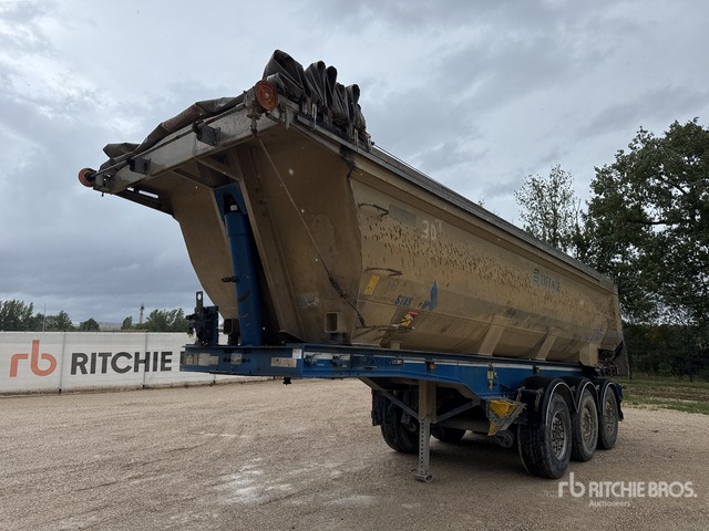 2005 STAS Tuareg S339 CX Tri/A Remorque Benne 3 Essieux End Dump Trailer - Kipper Auflieger: das Bild 2 2005 STAS Tuareg S339 CX Tri/A Remorque Benne 3 Essieux End Dump Trailer - Kipper Auflieger: das Bild 2