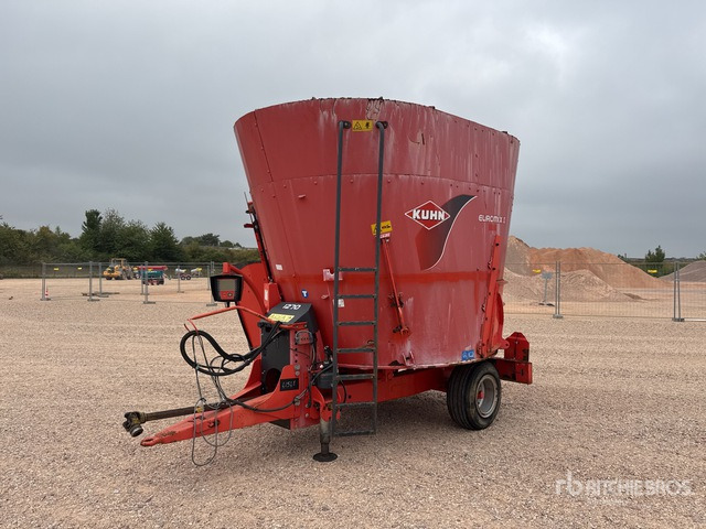 2008 Kuhn Euromix I 1270 Melangeuse Distributrice Livestock Feeder - Futtermischwagen: das Bild 1 2008 Kuhn Euromix I 1270 Melangeuse Distributrice Livestock Feeder - Futtermischwagen: das Bild 1