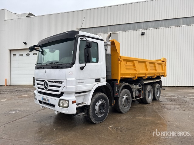 2008 Mercedes-Benz Actros 4146 8x4 Camion Benne T/A Dump Truck - Kipper: das Bild 1 2008 Mercedes-Benz Actros 4146 8x4 Camion Benne T/A Dump Truck - Kipper: das Bild 1