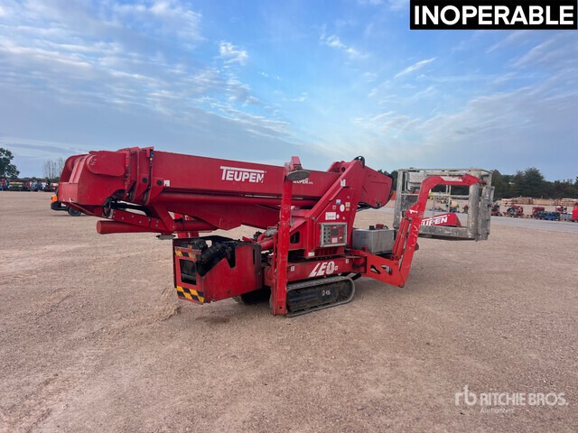2008 Teupen LEO23GT Nacelle Araignee Spider (Inoper ... Articulating Boom Lift - Gelenkarmbühne: das Bild 1 2008 Teupen LEO23GT Nacelle Araignee Spider (Inoper ... Articulating Boom Lift - Gelenkarmbühne: das Bild 1