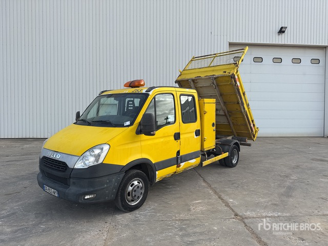 2014 Iveco 4x2 Camion Benne S/A Dump Truck - Kipper Transporter, Transporter mit Doppelkabine: das Bild 3 2014 Iveco 4x2 Camion Benne S/A Dump Truck - Kipper Transporter, Transporter mit Doppelkabine: das Bild 3