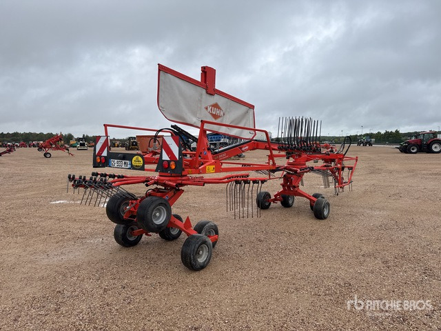 2016 Kuhn GA6632 6.6 m Semi-Mount 2 Rotor Andaineuse Hay Rake - Heuwender/ Wenderechen: das Bild 3 2016 Kuhn GA6632 6.6 m Semi-Mount 2 Rotor Andaineuse Hay Rake - Heuwender/ Wenderechen: das Bild 3