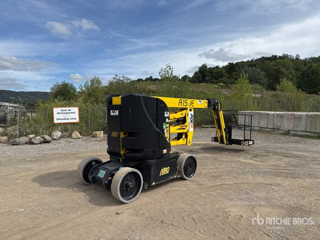 2017 Airo A15JE 2WD Electric Nacelle Articulee ... Articulating Boom Lift - Gelenkarmbühne: das Bild 2 2017 Airo A15JE 2WD Electric Nacelle Articulee ... Articulating Boom Lift - Gelenkarmbühne: das Bild 2