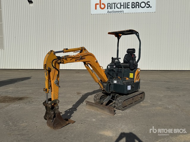 2017 Hyundai R17Z-9A Mini-Pelle Mini Excavator: <6.6t - Minibagger: das Bild 1 2017 Hyundai R17Z-9A Mini-Pelle Mini Excavator: <6.6t - Minibagger: das Bild 1