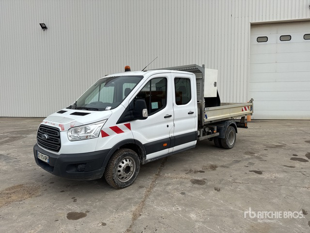 2018 Ford Transit Camion Benne Dump Truck: Light Duty - Kipper Transporter, Transporter mit Doppelkabine: das Bild 1 2018 Ford Transit Camion Benne Dump Truck: Light Duty - Kipper Transporter, Transporter mit Doppelkabine: das Bild 1