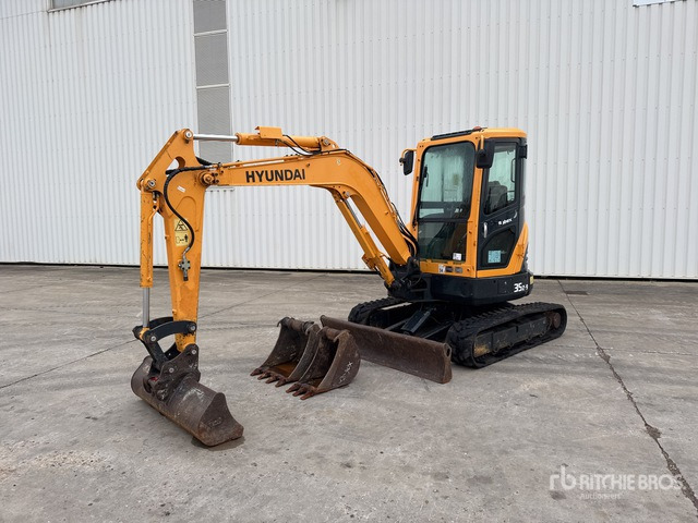 2018 Hyundai R35Z9 Mini-Pelle Mini Excavator: <6.6t - Minibagger: das Bild 2 2018 Hyundai R35Z9 Mini-Pelle Mini Excavator: <6.6t - Minibagger: das Bild 2