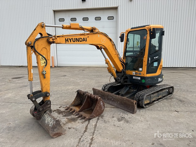 2018 Hyundai Robex35Z-9 Mini-Pelle Mini Excavator: <6.6t - Minibagger: das Bild 2 2018 Hyundai Robex35Z-9 Mini-Pelle Mini Excavator: <6.6t - Minibagger: das Bild 2