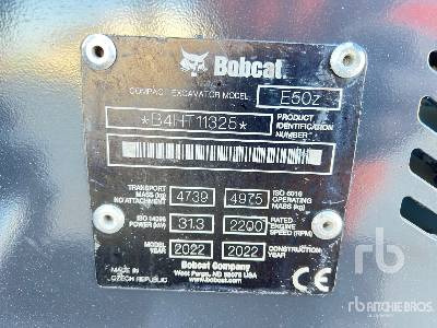 BOBCAT E50Z Mini Pelle - Minibagger: das Bild 5 BOBCAT E50Z Mini Pelle - Minibagger: das Bild 5