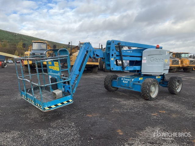 2014 Genie Z45/25 4WD Diesel Articulating Boom Lift - Gelenkarmbühne: das Bild 3 2014 Genie Z45/25 4WD Diesel Articulating Boom Lift - Gelenkarmbühne: das Bild 3