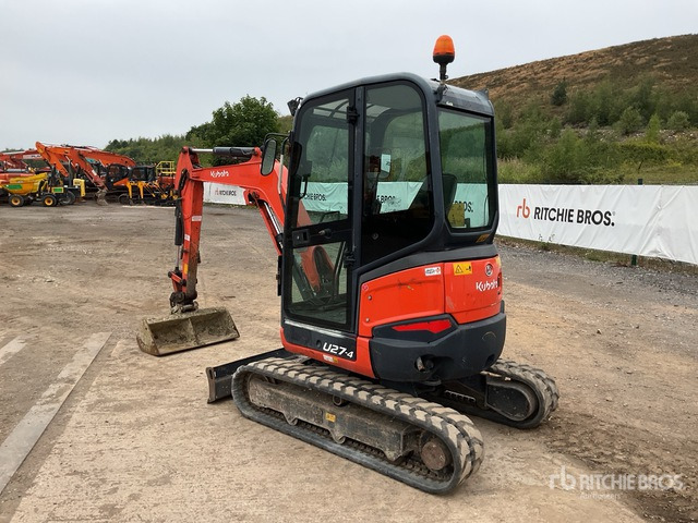 2016 Kubota U27-4 Tracked Excavator - Kettenbagger: das Bild 3 2016 Kubota U27-4 Tracked Excavator - Kettenbagger: das Bild 3