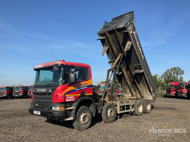 2016 Scania P410 8x4 Twin-Steer Tri/A Dump Truck - Kipper: das Bild 2 2016 Scania P410 8x4 Twin-Steer Tri/A Dump Truck - Kipper: das Bild 2