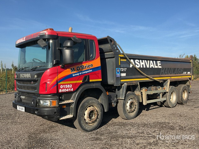 2016 Scania P410 8x4 Twin-Steer Tri/A Dump Truck - Kipper: das Bild 1 2016 Scania P410 8x4 Twin-Steer Tri/A Dump Truck - Kipper: das Bild 1