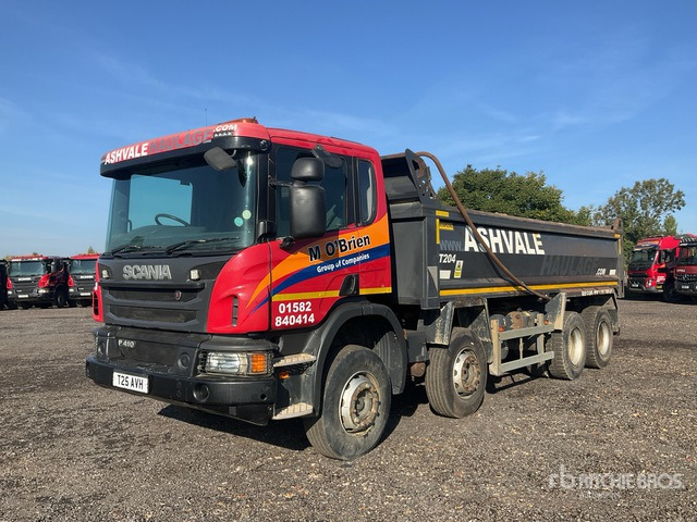 2016 Scania P410 8x4 Twin-Steer Tri/A Dump Truck - Kipper: das Bild 4 2016 Scania P410 8x4 Twin-Steer Tri/A Dump Truck - Kipper: das Bild 4