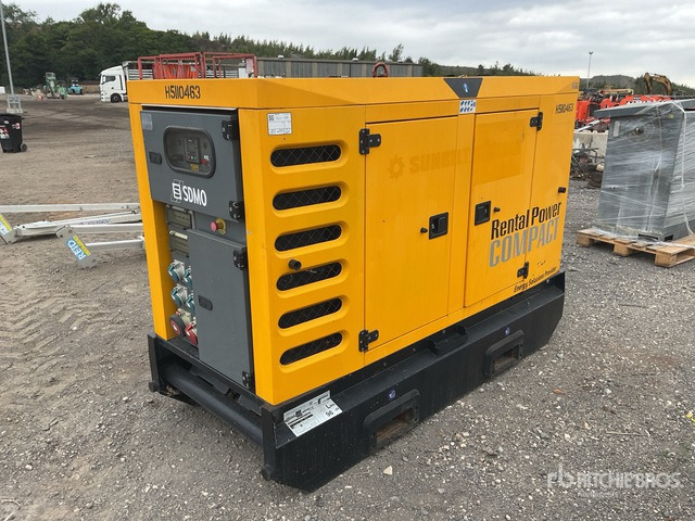 2016 Sdmo R66C3 60 kVA Skid-Mounted Generator Set - Stromgenerator: das Bild 1 2016 Sdmo R66C3 60 kVA Skid-Mounted Generator Set - Stromgenerator: das Bild 1
