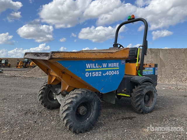 2016 Terex TA3H 3 ton 4x4 Dumper - Muldenkipper/ Dumper: das Bild 1 2016 Terex TA3H 3 ton 4x4 Dumper - Muldenkipper/ Dumper: das Bild 1