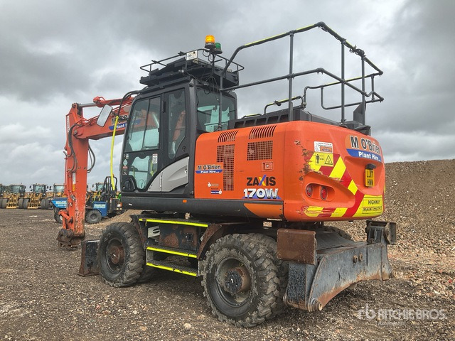 2017 Hitachi ZX170W-6 Wheel Excavator - Mobilbagger: das Bild 3 2017 Hitachi ZX170W-6 Wheel Excavator - Mobilbagger: das Bild 3