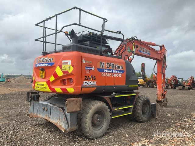 2017 Hitachi ZX170W-6 Wheel Excavator - Mobilbagger: das Bild 4 2017 Hitachi ZX170W-6 Wheel Excavator - Mobilbagger: das Bild 4