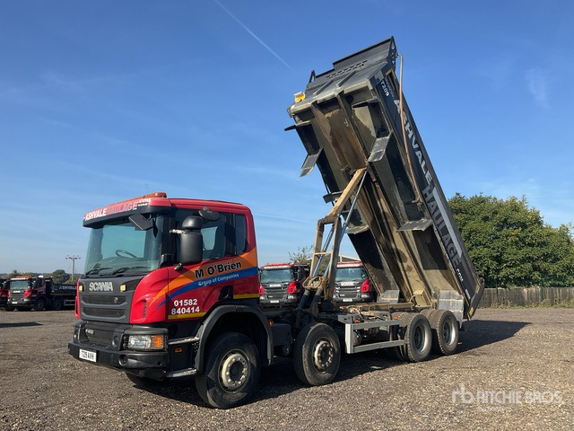 2017 Scania P410 8x4 Twin-Steer Tri/A Dump Truck - Kipper: das Bild 1 2017 Scania P410 8x4 Twin-Steer Tri/A Dump Truck - Kipper: das Bild 1