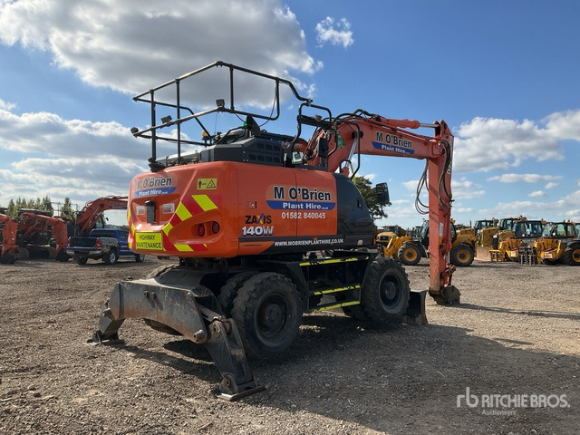 2018 Hitachi ZX140W-6 4x4 Highway Wheeled Excavator - Mobilbagger: das Bild 5 2018 Hitachi ZX140W-6 4x4 Highway Wheeled Excavator - Mobilbagger: das Bild 5