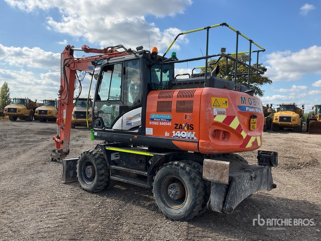 2018 Hitachi ZX140W-6W Highway Wheeled Excavator - Mobilbagger: das Bild 4 2018 Hitachi ZX140W-6W Highway Wheeled Excavator - Mobilbagger: das Bild 4