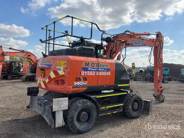 2018 Hitachi ZX140W-6W Highway Wheeled Excavator - Mobilbagger: das Bild 5 2018 Hitachi ZX140W-6W Highway Wheeled Excavator - Mobilbagger: das Bild 5