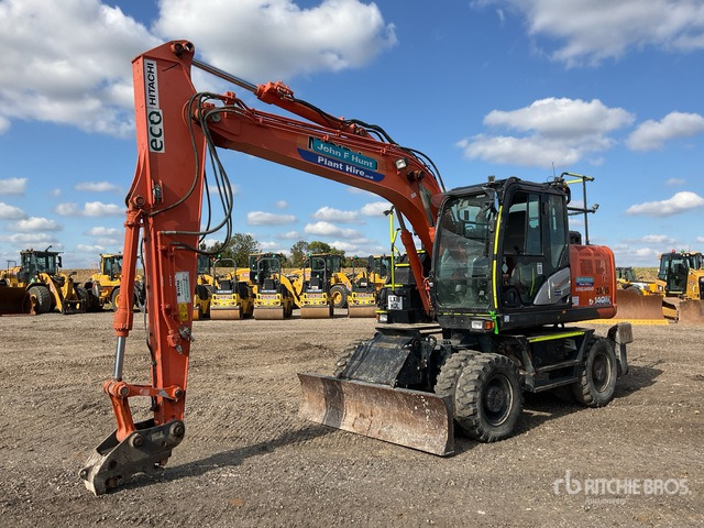 2018 Hitachi ZX140W-6W Highway Wheeled Excavator - Mobilbagger: das Bild 3 2018 Hitachi ZX140W-6W Highway Wheeled Excavator - Mobilbagger: das Bild 3