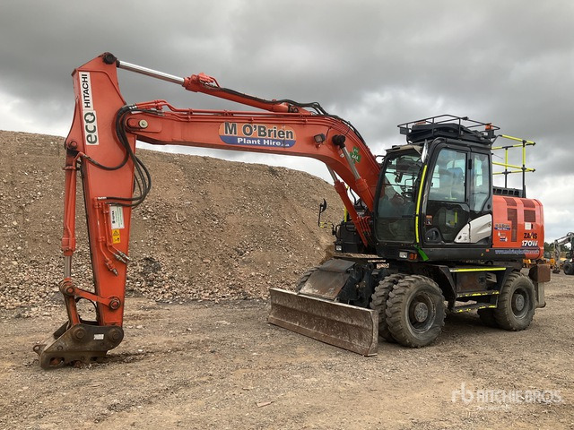 2018 Hitachi ZX170W-6 Wheel Excavator - Mobilbagger: das Bild 1 2018 Hitachi ZX170W-6 Wheel Excavator - Mobilbagger: das Bild 1