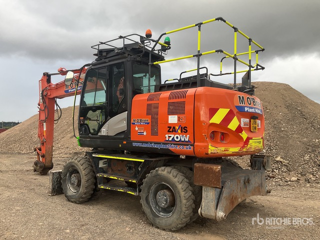 2018 Hitachi ZX170W-6 Wheel Excavator - Mobilbagger: das Bild 4 2018 Hitachi ZX170W-6 Wheel Excavator - Mobilbagger: das Bild 4