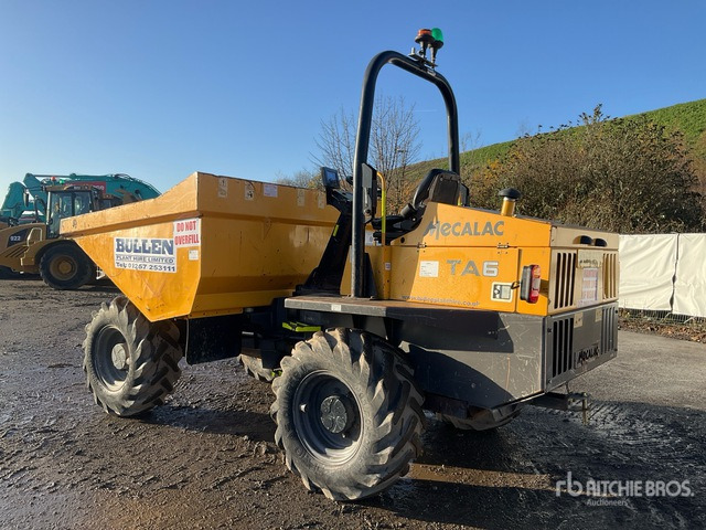 2018 Mecalac TA6 6 t 4x4 Dumper - Muldenkipper/ Dumper: das Bild 3 2018 Mecalac TA6 6 t 4x4 Dumper - Muldenkipper/ Dumper: das Bild 3