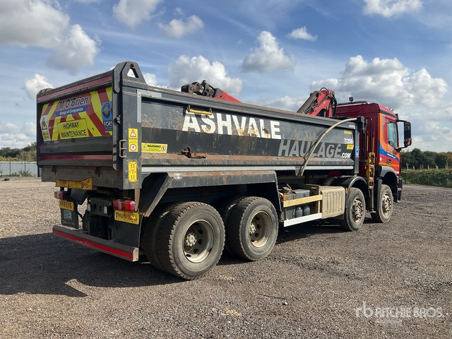 2018 Mercedes-Benz Arocs 8x4 Dump Truck with Crane - Kipper: das Bild 5 2018 Mercedes-Benz Arocs 8x4 Dump Truck with Crane - Kipper: das Bild 5