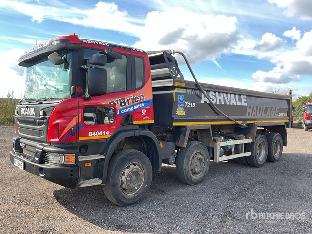2018 Scania P410 8x4 Twin-Steer Tri/A Dump Truck - Kipper: das Bild 1 2018 Scania P410 8x4 Twin-Steer Tri/A Dump Truck - Kipper: das Bild 1