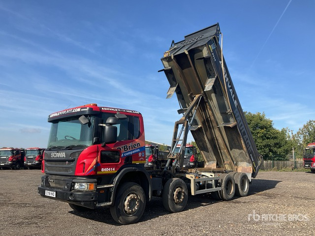 2018 Scania P410 8x4 Twin-Steer Tri/A Dump Truck - Kipper: das Bild 1 2018 Scania P410 8x4 Twin-Steer Tri/A Dump Truck - Kipper: das Bild 1