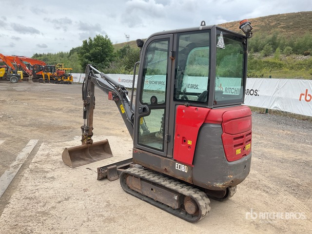 2018 Volvo EC18D Mini Excavator: <6.6t - Minibagger: das Bild 4 2018 Volvo EC18D Mini Excavator: <6.6t - Minibagger: das Bild 4