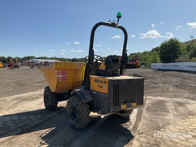 2020 Mecalac TA3H 3 ton 4x4 Dumper - Muldenkipper/ Dumper: das Bild 3 2020 Mecalac TA3H 3 ton 4x4 Dumper - Muldenkipper/ Dumper: das Bild 3