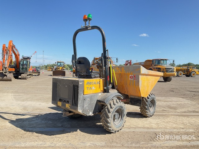 2021 Mecalac TA3H 3 ton 4x4 Dumper - Muldenkipper/ Dumper: das Bild 3 2021 Mecalac TA3H 3 ton 4x4 Dumper - Muldenkipper/ Dumper: das Bild 3