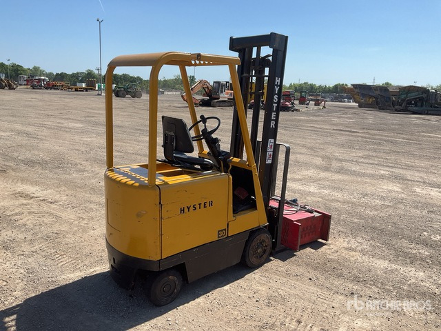 Hyster E30-BS Electric Forklift - Elektrostapler: das Bild 4 Hyster E30-BS Electric Forklift - Elektrostapler: das Bild 4