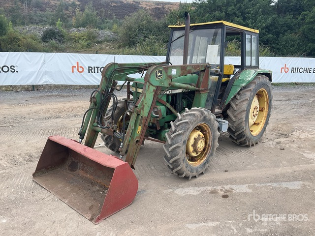 John Deere 1140 4WD Tractor - Traktor: das Bild 1 John Deere 1140 4WD Tractor - Traktor: das Bild 1