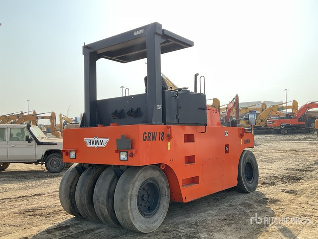 2003 Hamm GRW18 8 Wheel Pneumatic Roller - Gummiradwalze: das Bild 3 2003 Hamm GRW18 8 Wheel Pneumatic Roller - Gummiradwalze: das Bild 3