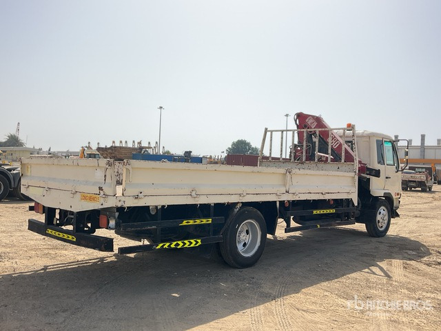 2006 Nissan MK210 2006 HMF 683K1 Knuckle Boom on 4x2 Flatbed Truck with Crane - Pritsche LKW, Autokran: das Bild 3 2006 Nissan MK210 2006 HMF 683K1 Knuckle Boom on 4x2 Flatbed Truck with Crane - Pritsche LKW, Autokran: das Bild 3