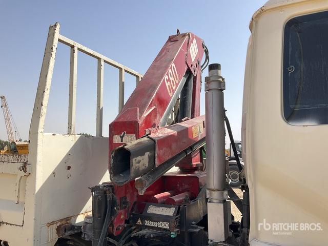 2006 Nissan MK210 2006 HMF 683K1 Knuckle Boom on 4x2 Flatbed Truck with Crane - Pritsche LKW, Autokran: das Bild 5 2006 Nissan MK210 2006 HMF 683K1 Knuckle Boom on 4x2 Flatbed Truck with Crane - Pritsche LKW, Autokran: das Bild 5