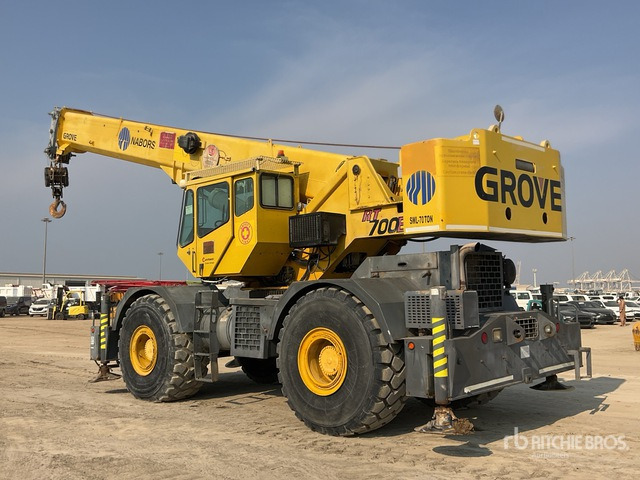 2008 Grove RT700E 55 ton 4x4x4 Rough Terrain Crane - Geländekran: das Bild 2 2008 Grove RT700E 55 ton 4x4x4 Rough Terrain Crane - Geländekran: das Bild 2