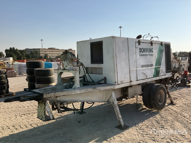 2009 Schwing BP4000 HDR Portable Concrete Pump - Stationäre Betonpumpe: das Bild 1 2009 Schwing BP4000 HDR Portable Concrete Pump - Stationäre Betonpumpe: das Bild 1