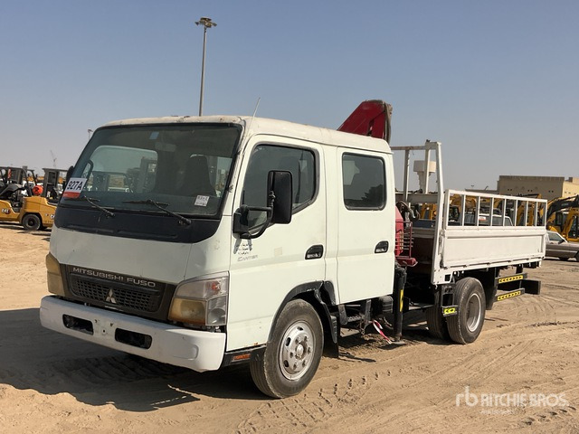 2010 Mitsubishi Canter 2011 Ferrari F550 A1 Knuckle Bo ... Flatbed Truck with Crane - Pritsche LKW, Autokran: das Bild 1 2010 Mitsubishi Canter 2011 Ferrari F550 A1 Knuckle Bo ... Flatbed Truck with Crane - Pritsche LKW, Autokran: das Bild 1