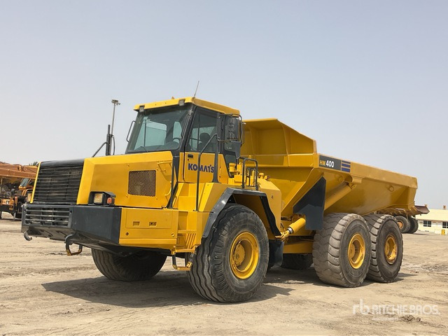 2011 Komatsu HM400-2 - Knickgelenkter Dumper: das Bild 2 2011 Komatsu HM400-2 - Knickgelenkter Dumper: das Bild 2